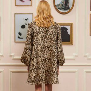 Coco Leopard Bow Dress